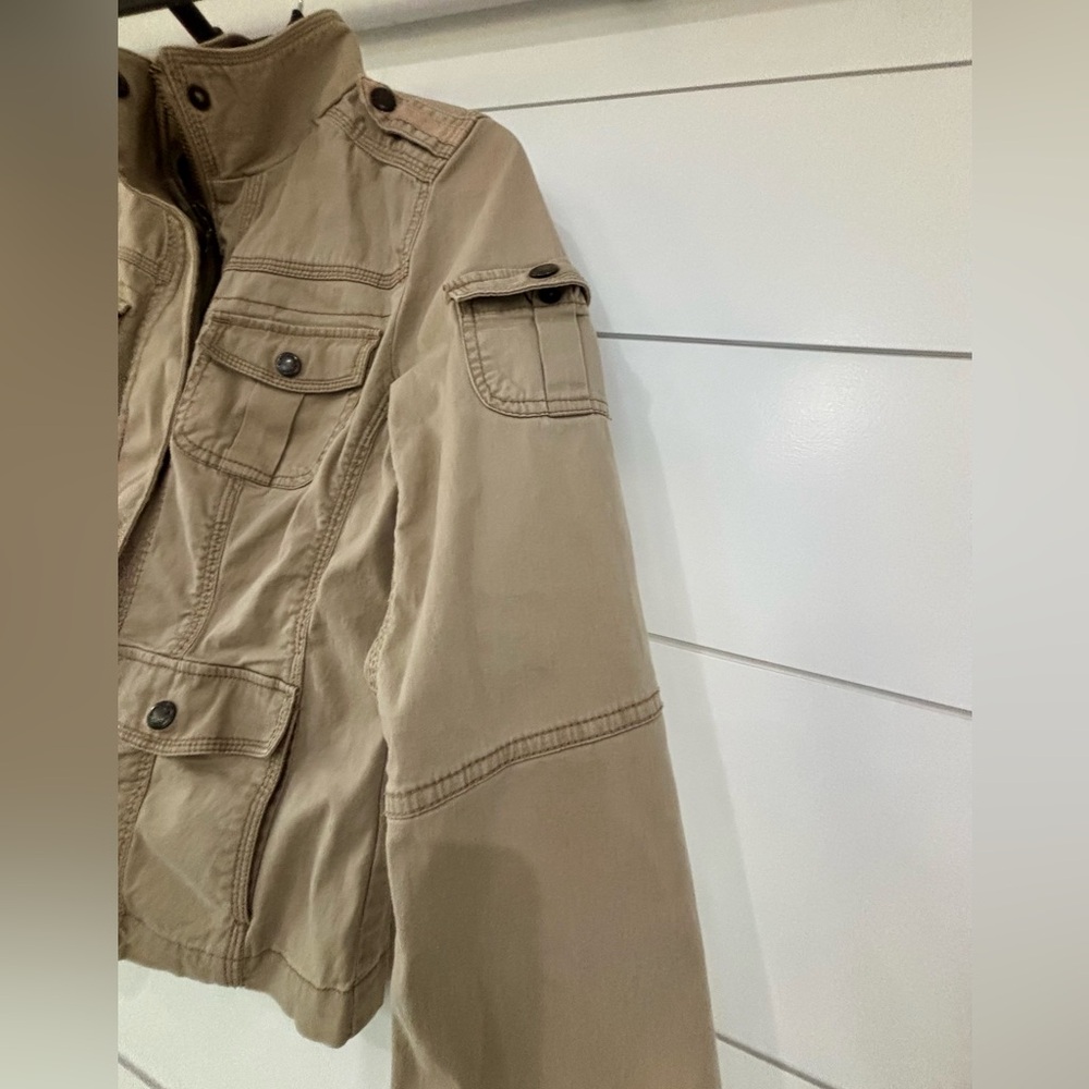 Sonoma Khaki Cargo Women's Jacket S - Picture 3 of 7